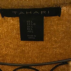 Tahari Gold Sweater
